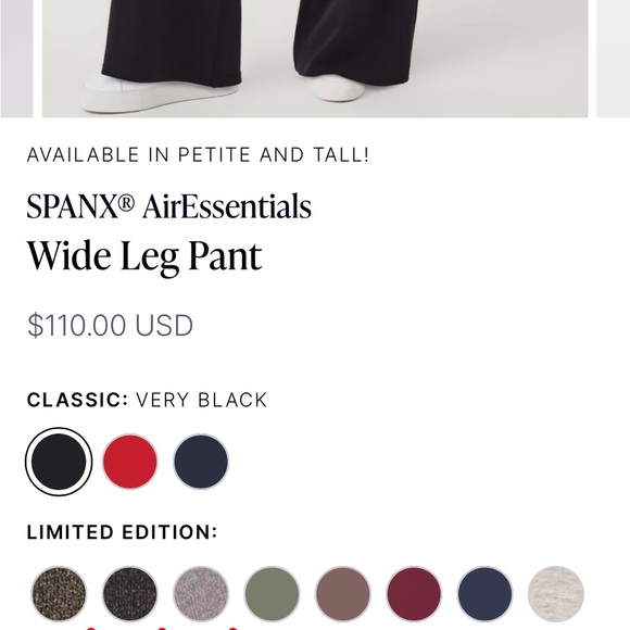 Spanx Air Essentials Pants black Medium M - Picture 3 of 15